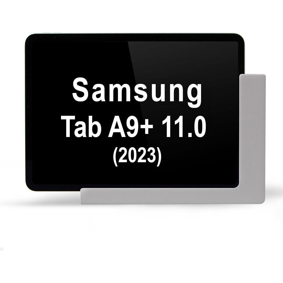 TabLines TWP035S Wandhalterung für Samsung Tab A9+ 11.0 (2023), silber, Tablet Halterung, Silber