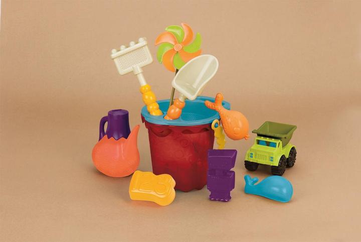 Produktbild B.toys B. Ready Beach Bag Tomato Sandspielzeug