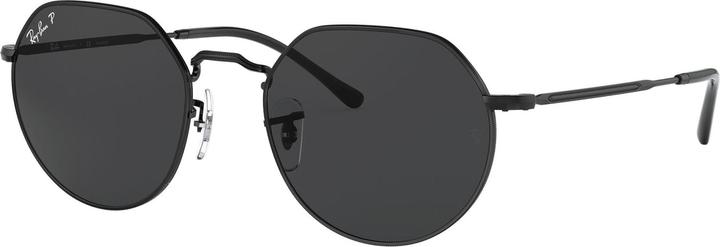 Actual product image Ray Ban Jack Polarised Sunglasses - Black