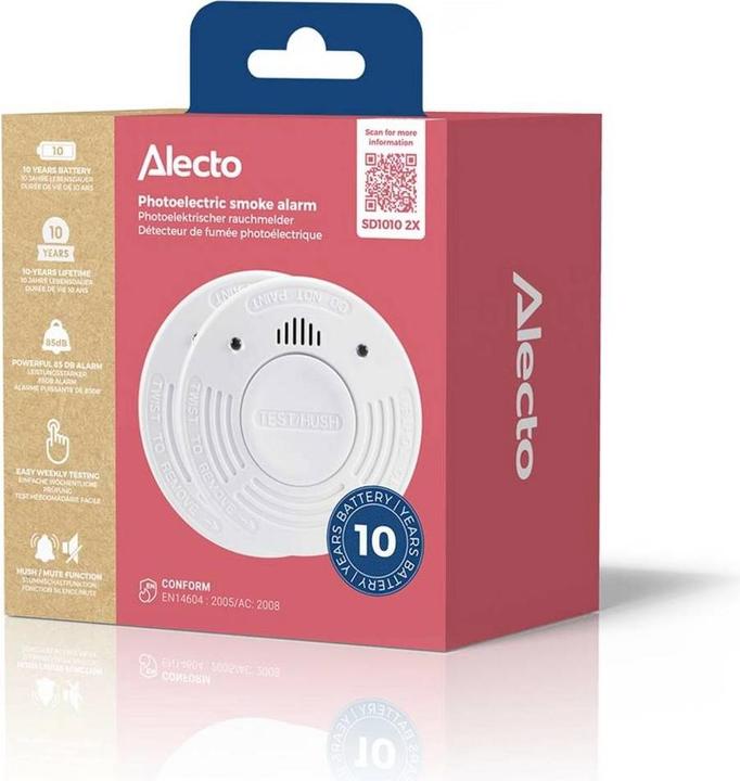 Actual product image Alecto SD1010 2x