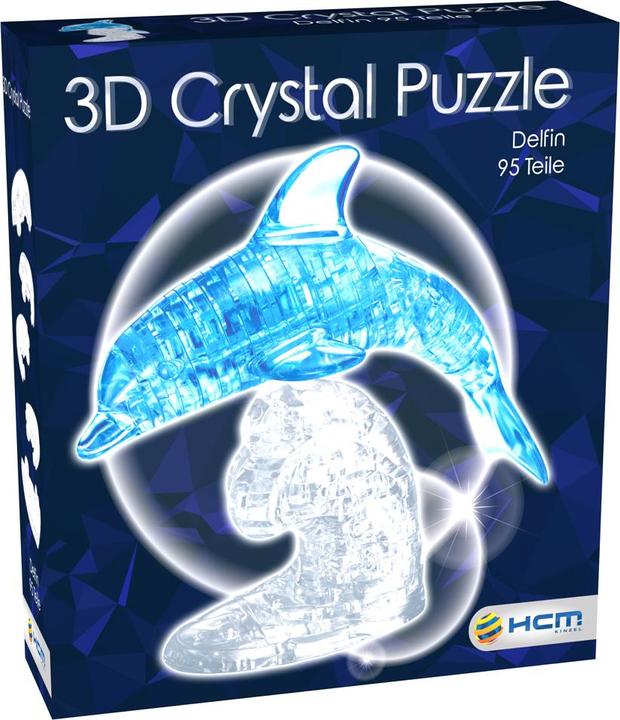 Immagine prodotto HCM Kinzel Puzzle di cristallo 3D - Delfino (100 pezzi)