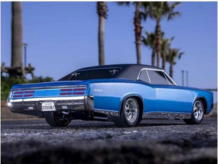 Immagine prodotto Kyosho Auto di produzione Fazer MK2 1967 Pontiac GTO Tyrol Blue 1:10, ARTR (RTR pronto all'uso)