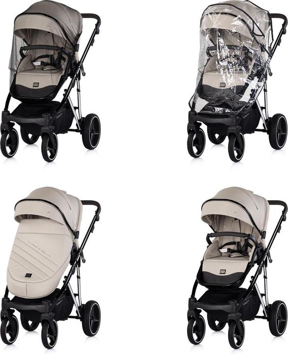 Produktbild Chipolino Kombikinderwagen 3in1 Imperium (0 Monate - 4 Jahre)