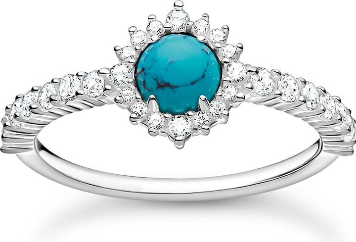Produktbild Thomas Sabo Türkis Ring (56, 925 Silber)