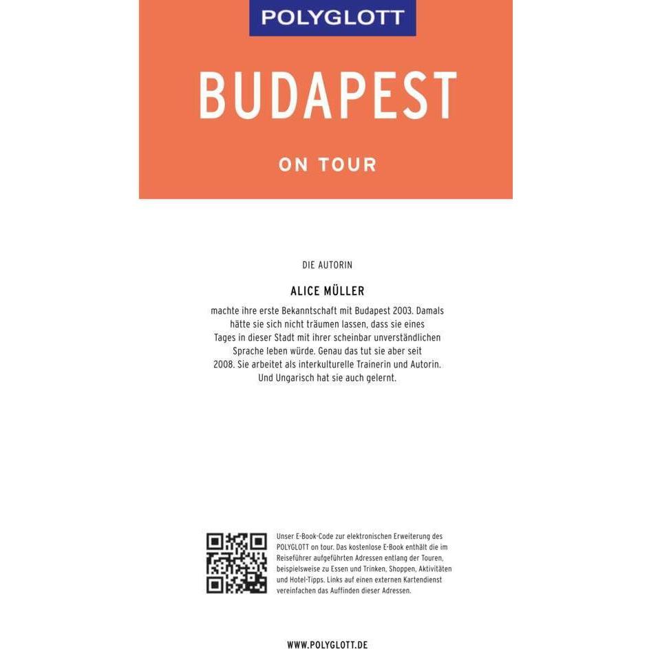 Thumbnail - on tour Reiseführer Budapest, Ratgeber von Alice Müller