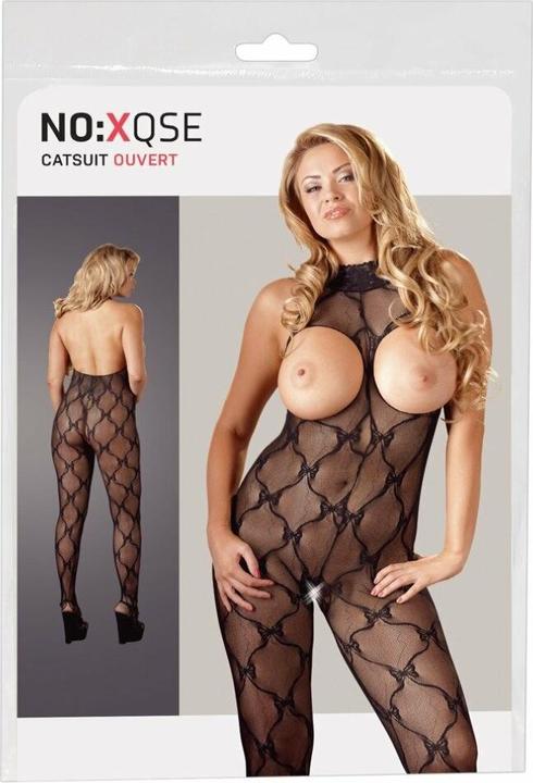 Produktbild Mandy Mystery Spitzen Catsuit ouvert (XL, XXL)