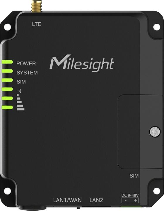 Actual product image Milesight Industrial UR32Lite LTE router POE