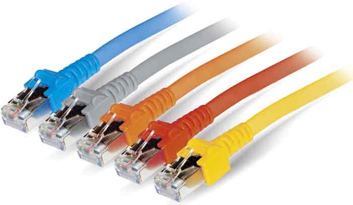 Produktbild Dätwyler Patchkabel Cat 5e, S/UTP, 1 m, Grau (S/UTP, CAT5e, 1 m)