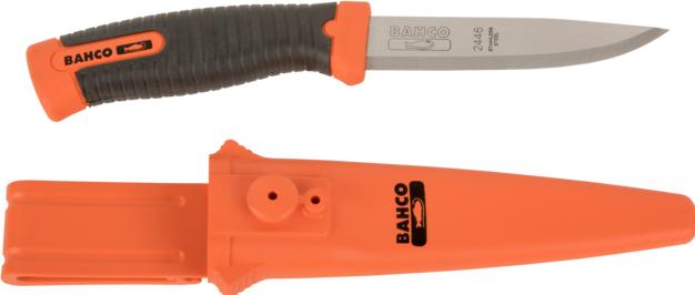 Image du produit Bahco Couteau lapon avec manche bi-matière (10.20 cm)