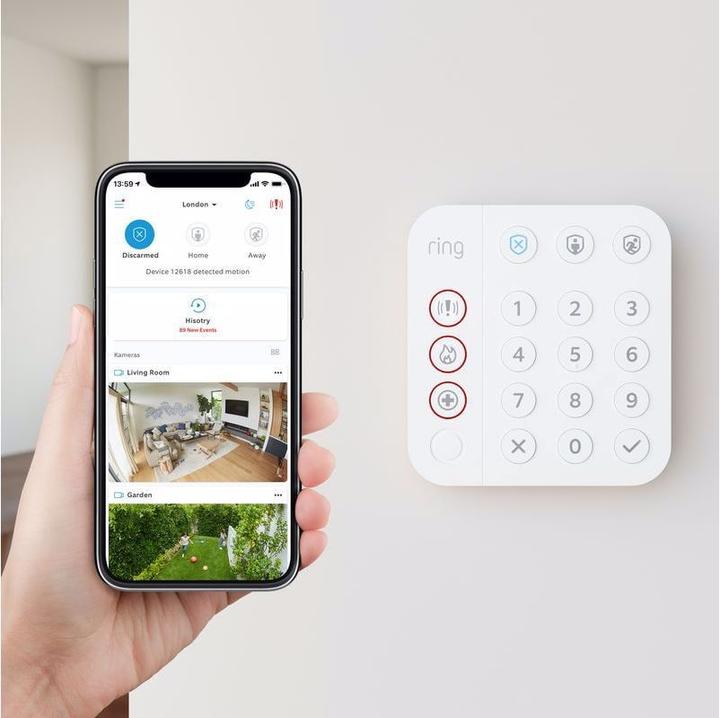 Immagine prodotto Ring Set di sicurezza Alarm Starter (Gen 2) + telecamera interna