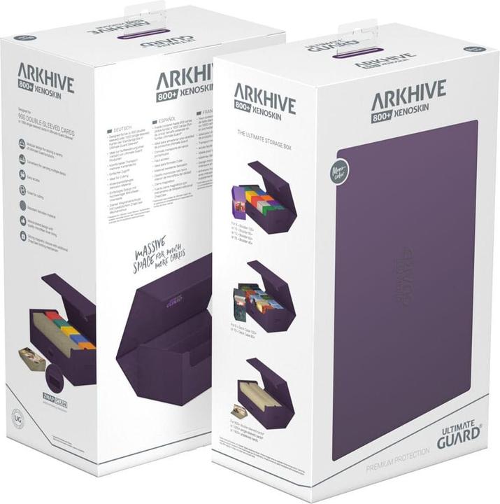 Image du produit Ultimate Guard Arkhive 800+ XenoSkin Monocolor Violet