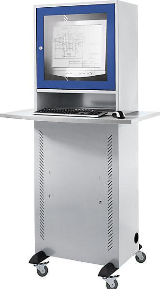 eurokraft basic Computerschrank (60 cm, 163.80 cm)