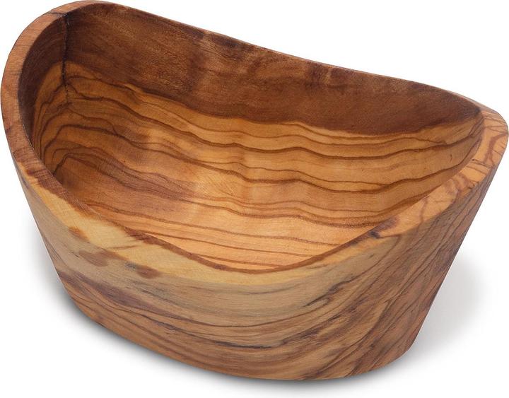 Natura Punto Small rustic bowl, all purpose bowl, 10 x 8 cm, olive wood (10 x 8 cm)