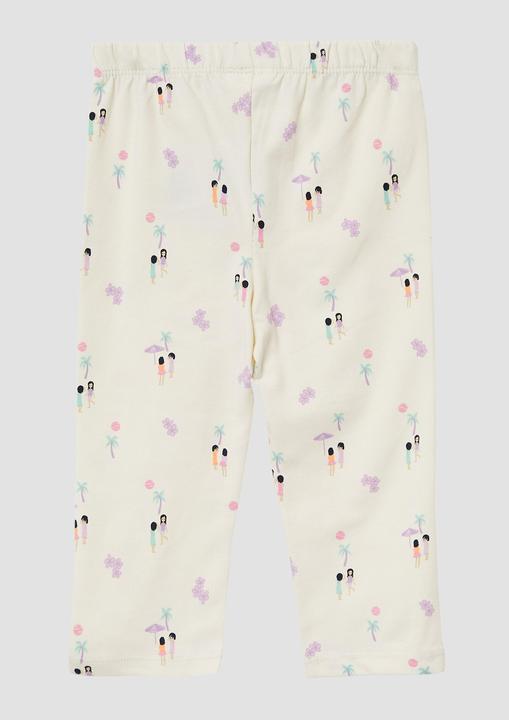 Actual product image S.Oliver Leggins Capri Leggings mit All-over-Print (134)