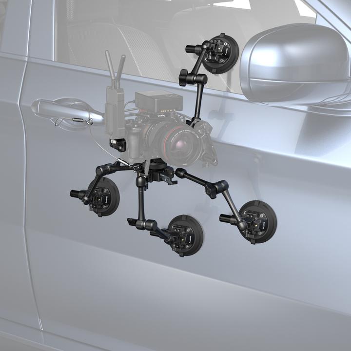 Image du produit SmallRig Support Port. Support de caméra à aspiration double SC-2K (Accessoires vidéo divers)