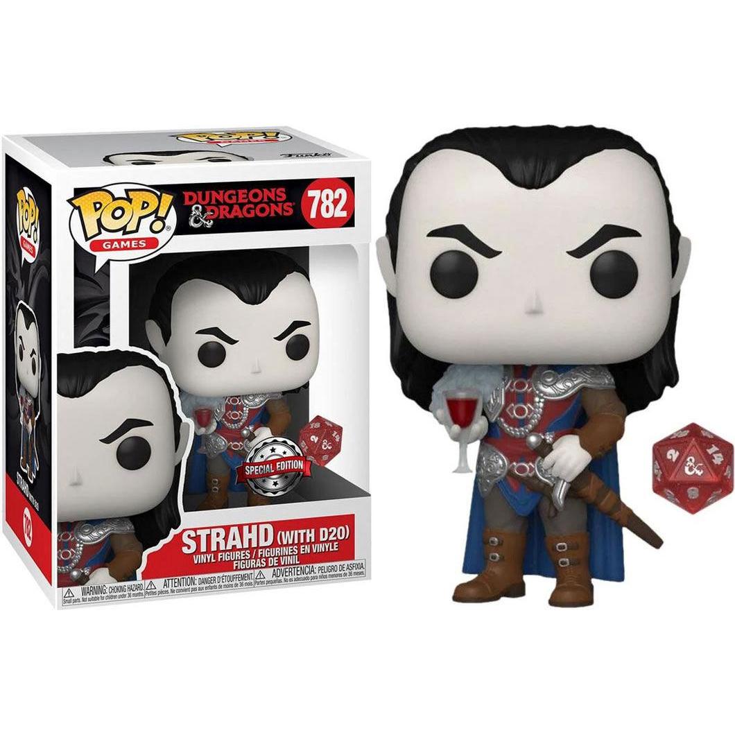 Thumbnail - Funko POP & Die Dungeons & Dragons Strahd with D20