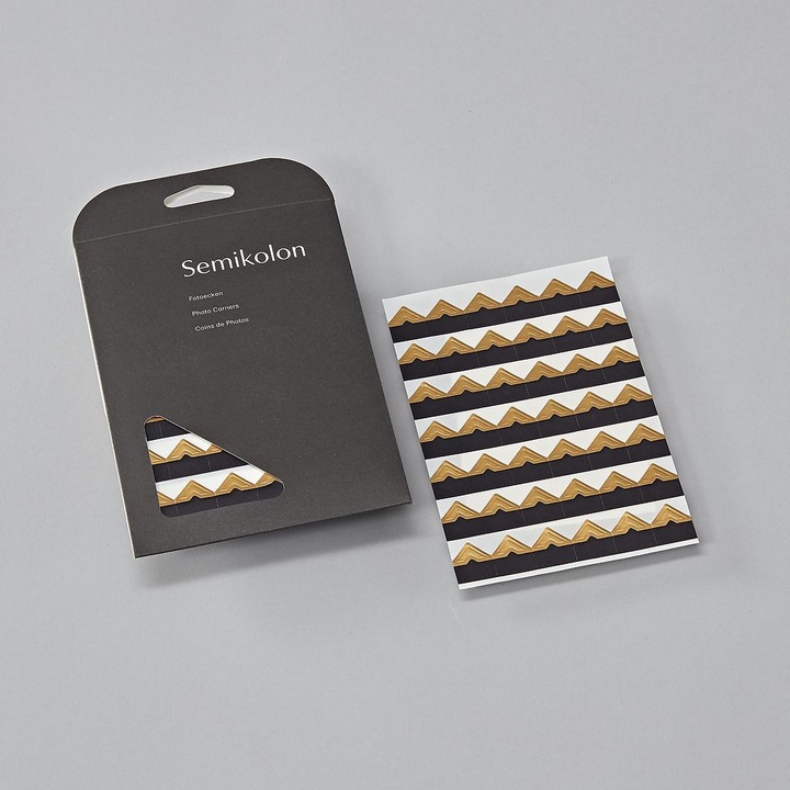 Produktbild Semikolon Fotoecken gold 252 Stück