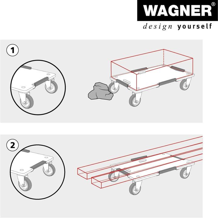 Produktbild Wagner System Transportroller BARRERA (400 kg)