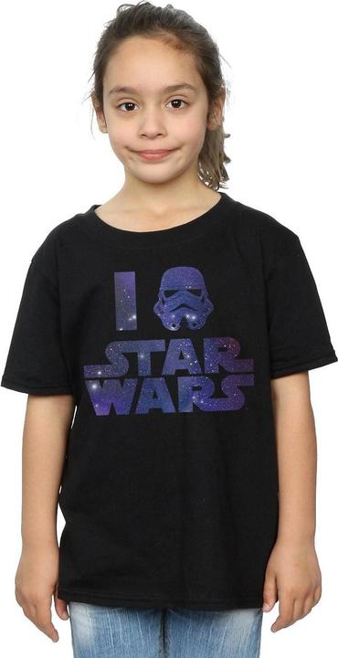 Produktbild Star Wars I Love TShirt Mädchen (140, 146)