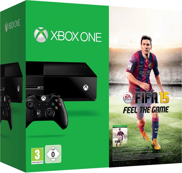 Produktbild Microsoft Xbox One inkl. FIFA 15