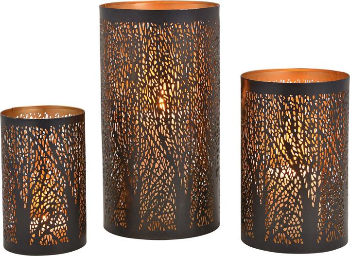 G. Wurm Windlicht (3 x)