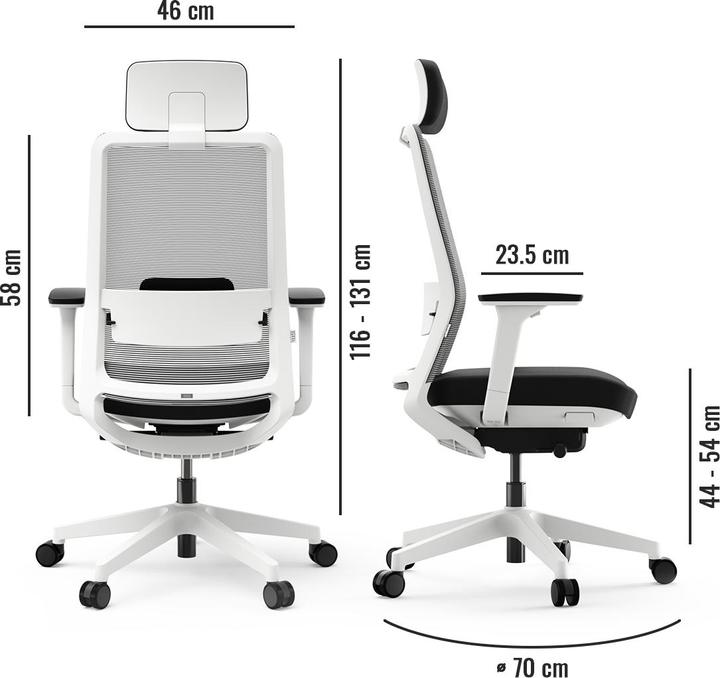 Actual product image Yaasa Chair Pro