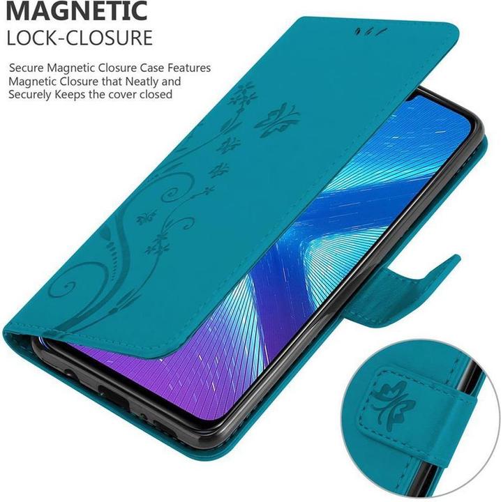 Actual product image Cadorabo Flower Book Cover (Honor 8X)