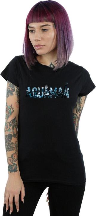 Produktbild Aquaman Text Logo TShirt (XL)