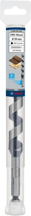 Immagine prodotto Bosch Professional Zubehör PRO Legno Punta per legno, 20 x 170 x 235 mm (11,1 mm)