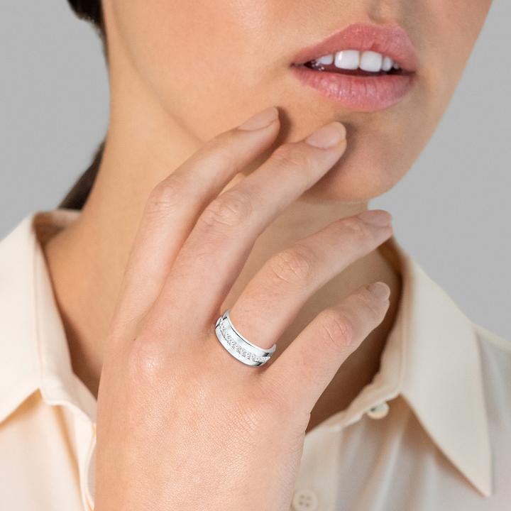 Produktbild Rafaela Donata Damen Sterling Silber Zirkonia silber - 3816 (54, 925 Silber)