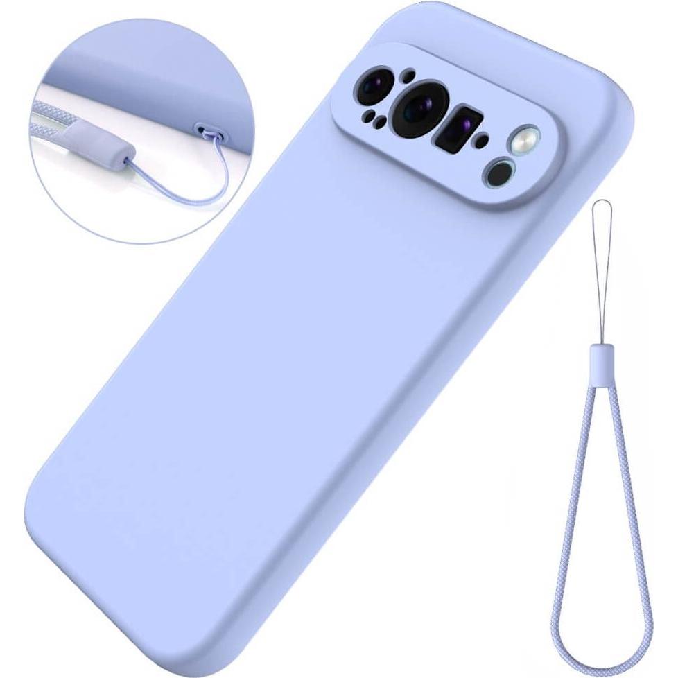 Thumbnail - Cover-Discount Google Pixel 9 Pro - Silikon Gummi Hülle (Google Pixel 9 Pro), Smartphone Hülle, Violett