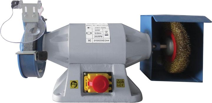 Produktbild Contimac 19022 Dsm 200 W Tischschleifmaschine mit Stahlbürste 230 Volt (200 W)