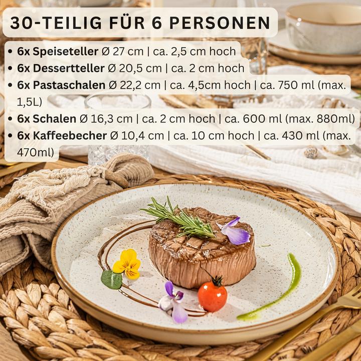 Produktbild Sänger Geschirr Rio (30 Stück)