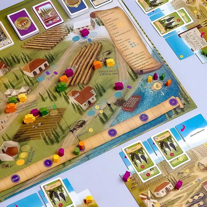 Produktbild Feuerland Viticulture Essential Edition (Deutsch, 1 - 6 Spieler)