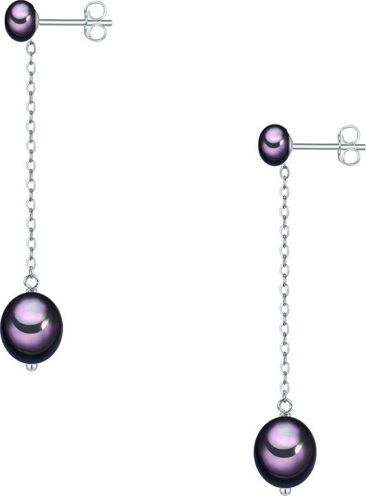 Produktbild Valero Pearls Damen Sterling Silber Süsswasser-Zuchtperle silber - 31476 (Sterling Silber)