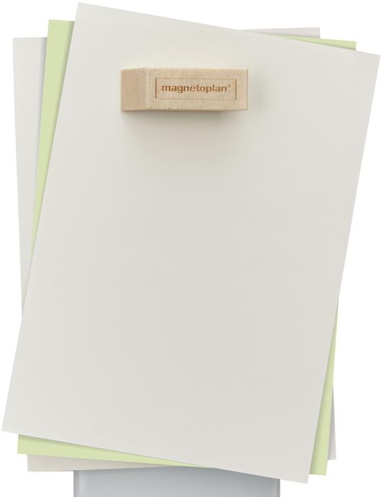 Produktbild kaiserkraft Design-Holzmagnete, VE 4 Stk (4x)