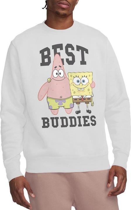 Immagine prodotto Spongebob Squarepants Best Buddies Felpa Patrick Star (Patrick Stella) Adulto Unisex (L)