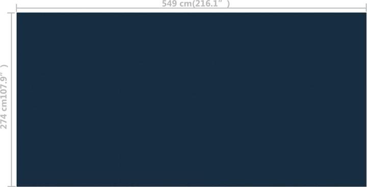 Actual product image vidaXL Poolabdeckung