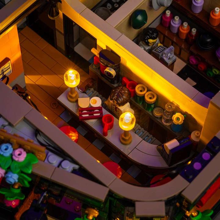 Produktbild Light my bricks LMB 2.0 LED Licht Set für LEGO® 10350 Eckhaus im Tudorstil