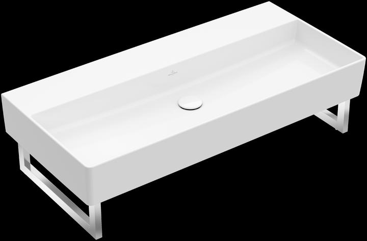 Productafbeelding Villeroy & Boch V&B Wastafel 2.0 MEMENTO 1000x470mm o ÜL zonder HL wit (470 mm, 1000 mm)