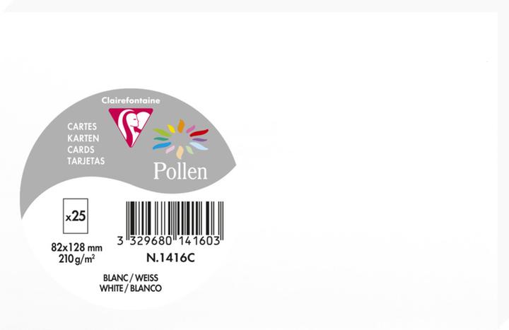 Actual product image Pollen Cards (82 x 128 mm)