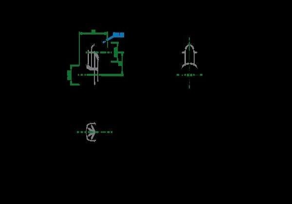 Produktbild Oventrop G 3/4 AG x G 3/4 ÜM S-Anschlussverschraubung - Messing/Vernickelt (1019204)