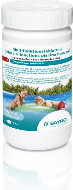 Bayrol Compresse multifunzionali 1kg à 20g UN3077 (1000 g)