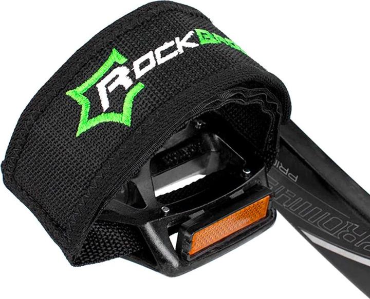 Produktbild Rockbros GZT1001 bicycle pedal straps - black