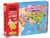 Immagine prodotto Abrams & Chronicle Mappa dell'Asia - Puzzle di geografia da 70 pezzi (70 pezzi)