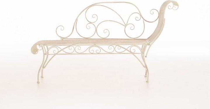 Immagine prodotto CLP Panchina da giardino Karma, crema antico