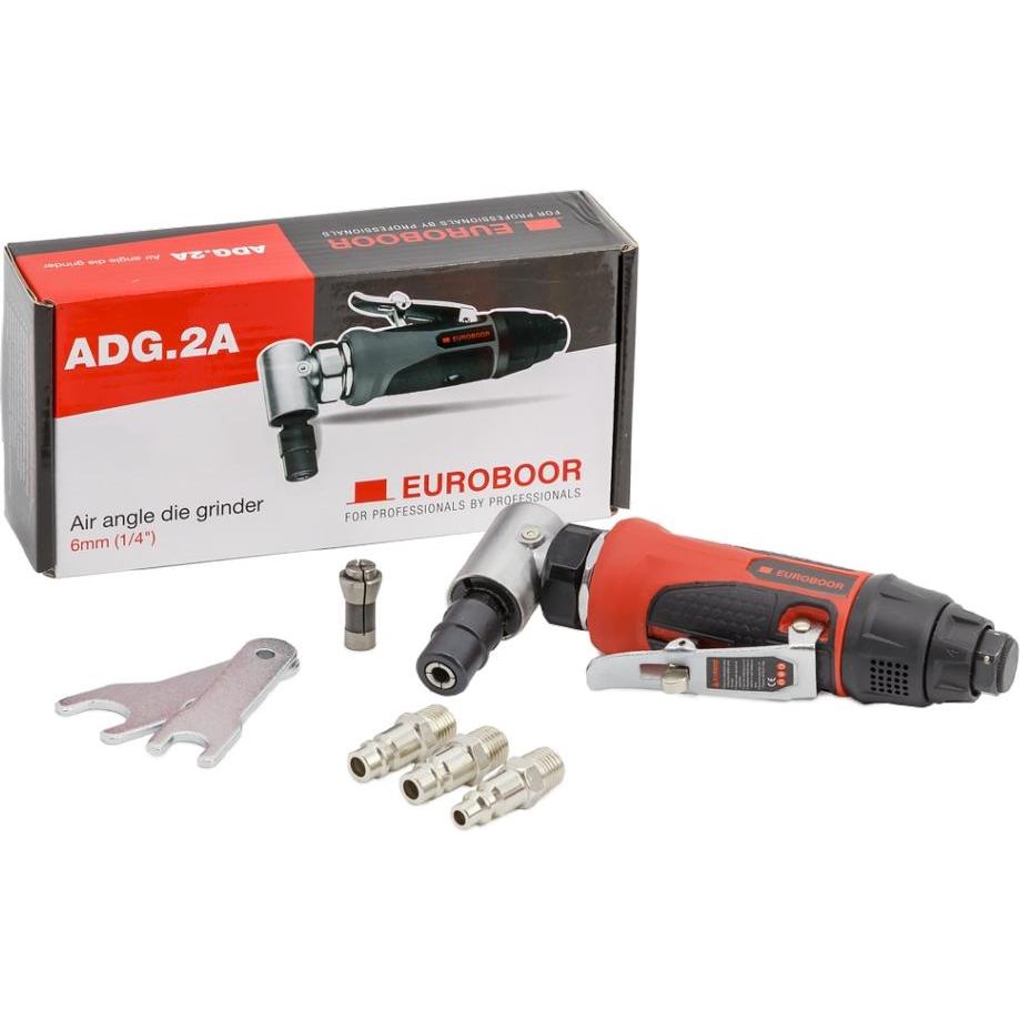 Euroboor, Schleifmaschine + Poliermaschine, 14221900200004 ADG.2A Druckluft-Winkelschleifer