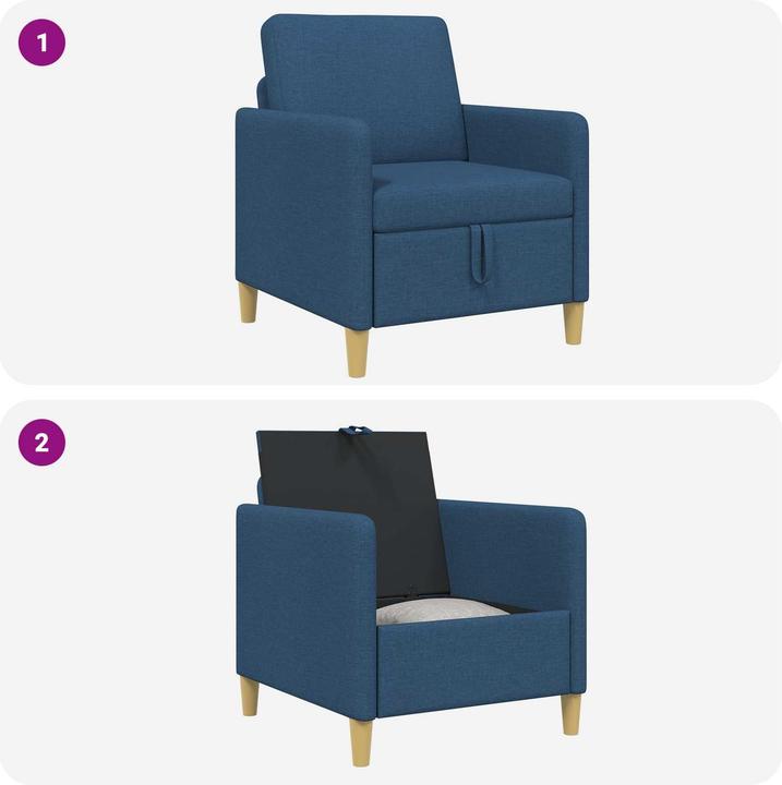 Produktbild vidaXL Modernes Sofa (1-Sitzer)