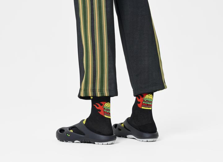 Immagine prodotto Happy Socks Hamburger fiammeggiante (Confezione singola, 36 - 40)