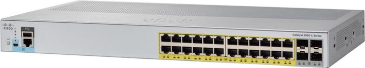 Actual product image Cisco 2960L-24PS-LL: 24 Port LAN Lite SW (24 ports)